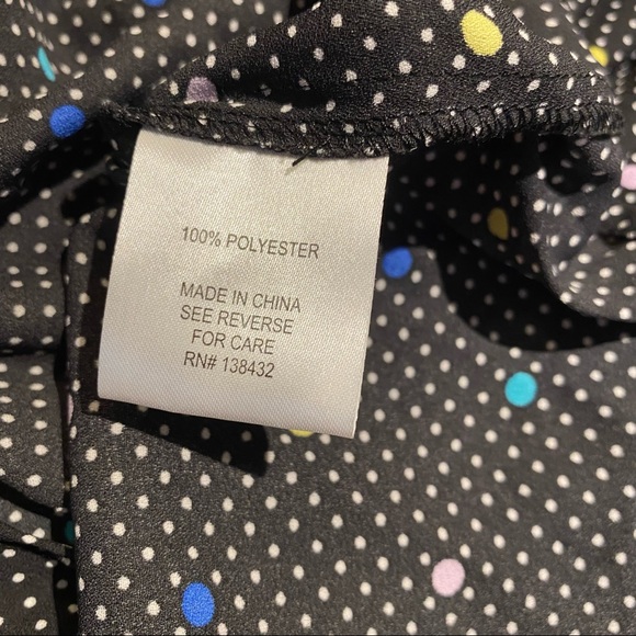 Modcloth Polka Dot Plus Size Blouse 4X - Picture 7 of 7